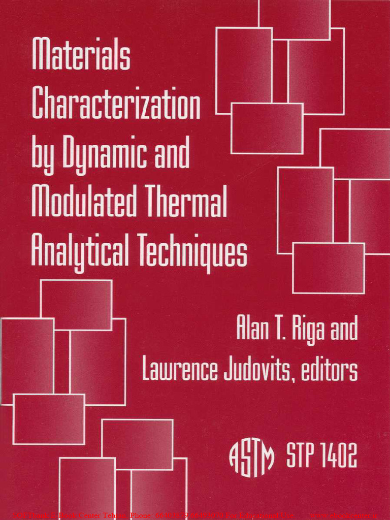 Thermal Analysis Techniques Overview | PDF | Differential Scanning ...