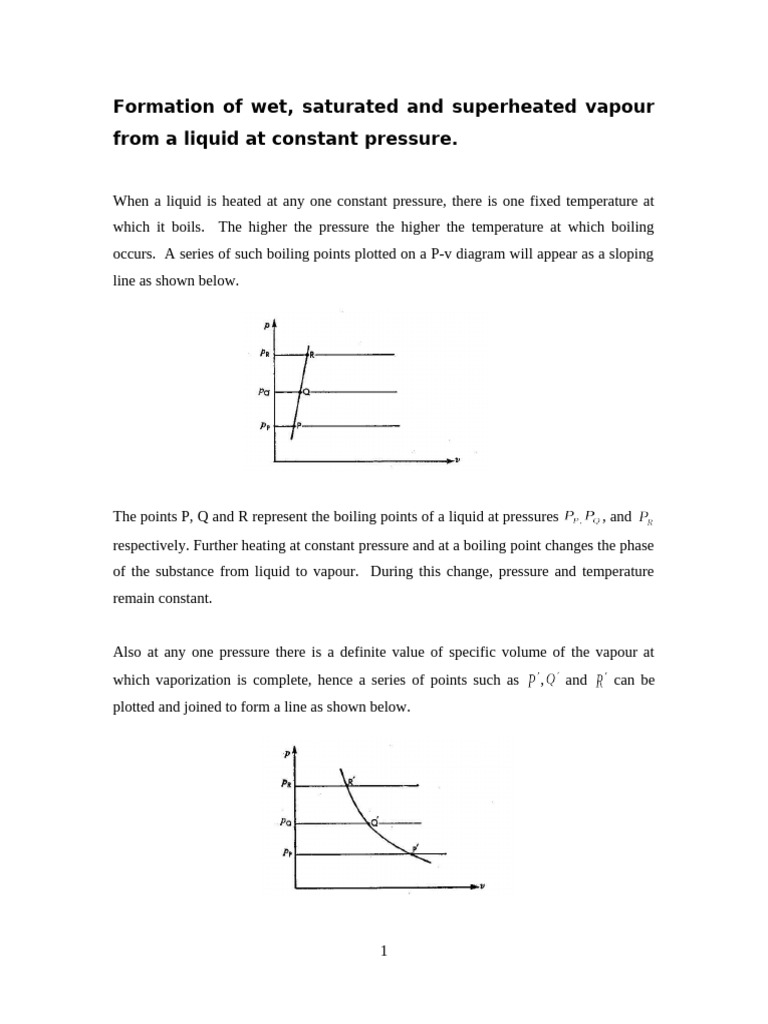 Understanding Wet Vapour Properties | PDF | Boiling | Liquids
