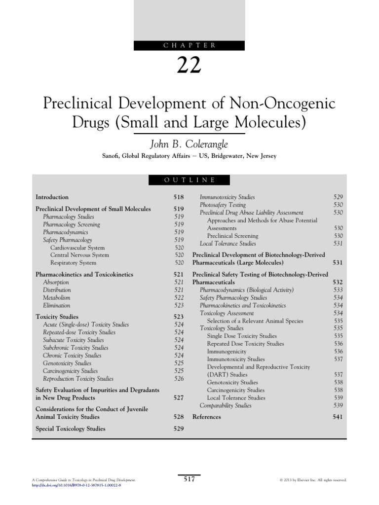 Preclinical Drug Development Guide | PDF | Phases Of Clinical Research ...