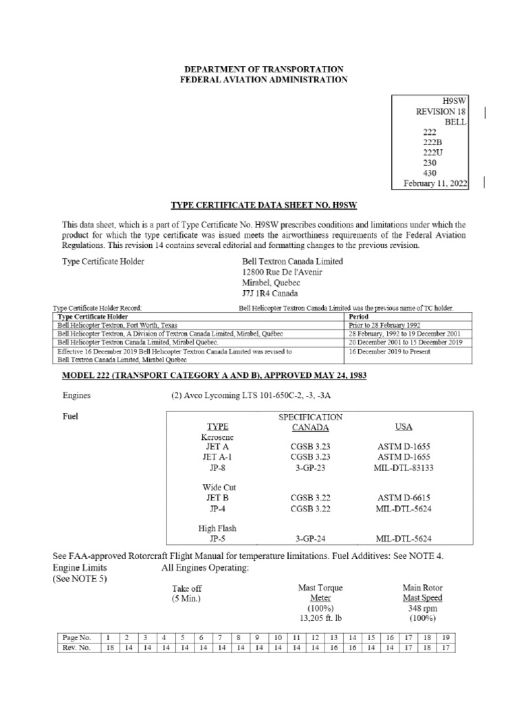 Bell 430 Tcds | PDF
