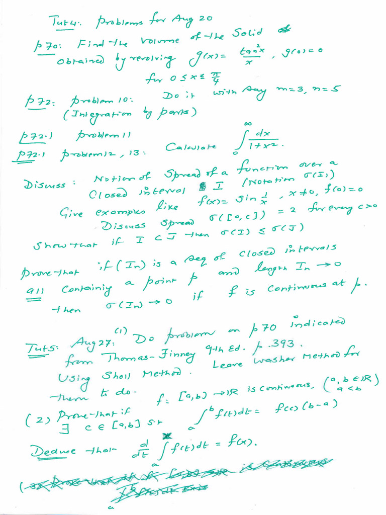 Tutorial 4 and Tut 5 | PDF