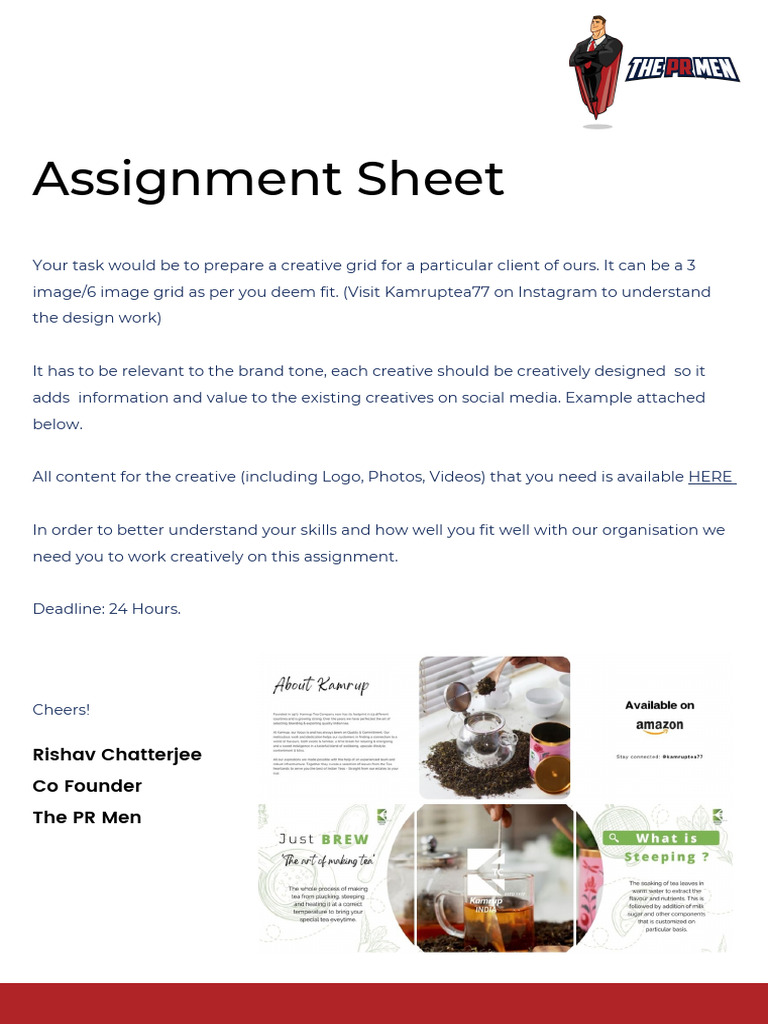 Creative Grid Design Assignment | PDF