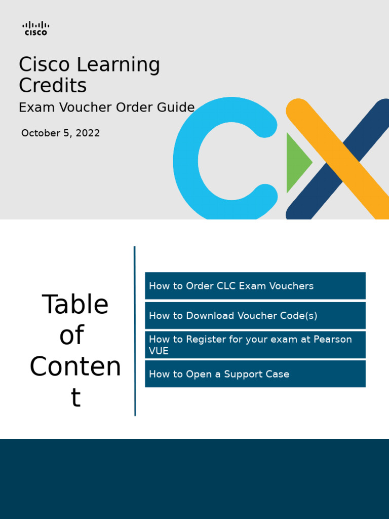 Cisco Exam Voucher Order Guide | PDF | Login | Voucher