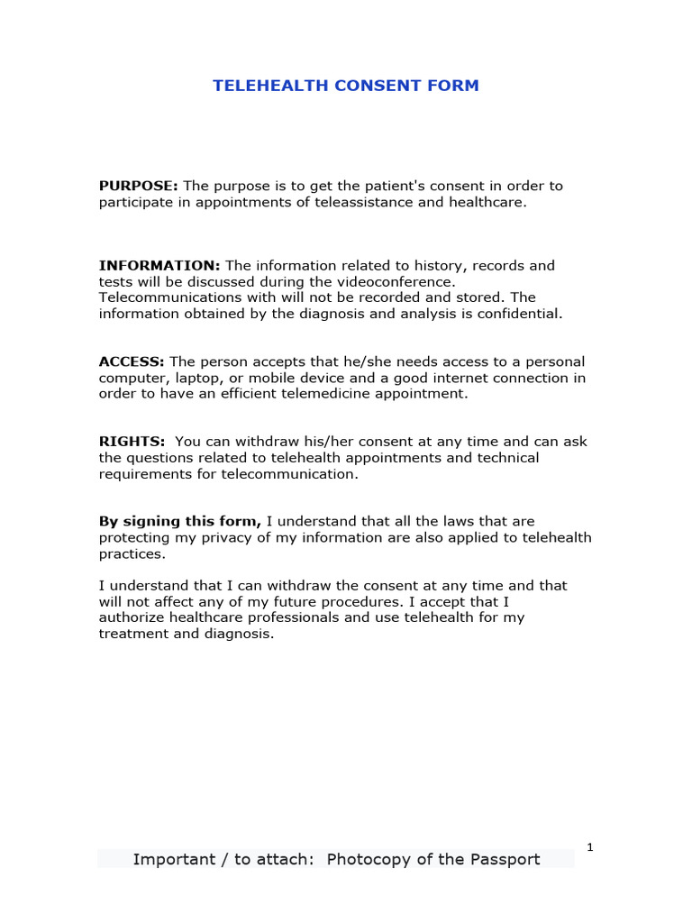 Consent Eng | PDF