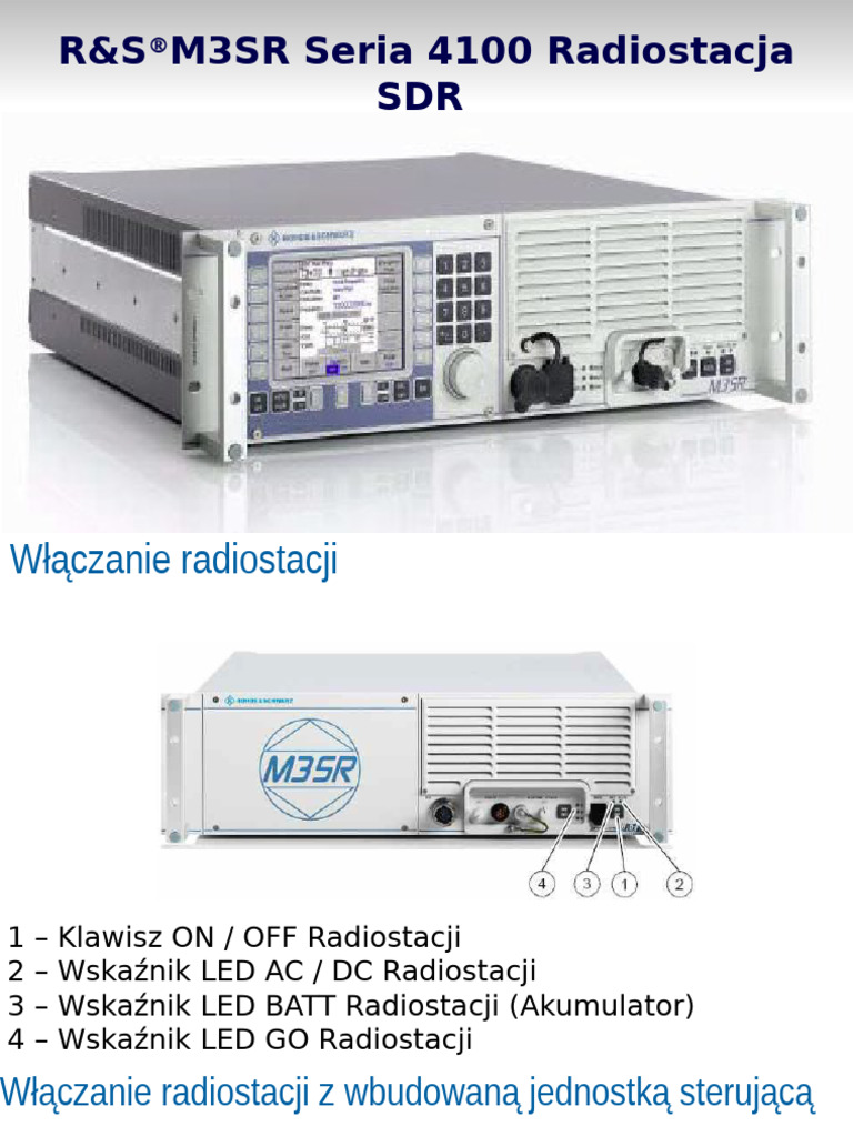 2 - Obsługa M3SR 4100 | PDF