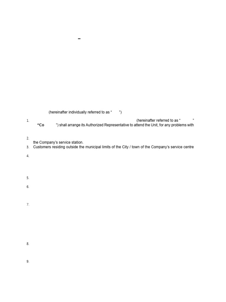 Comprehensive Amc - Refrigerator | PDF | Air Conditioning | Refrigerator