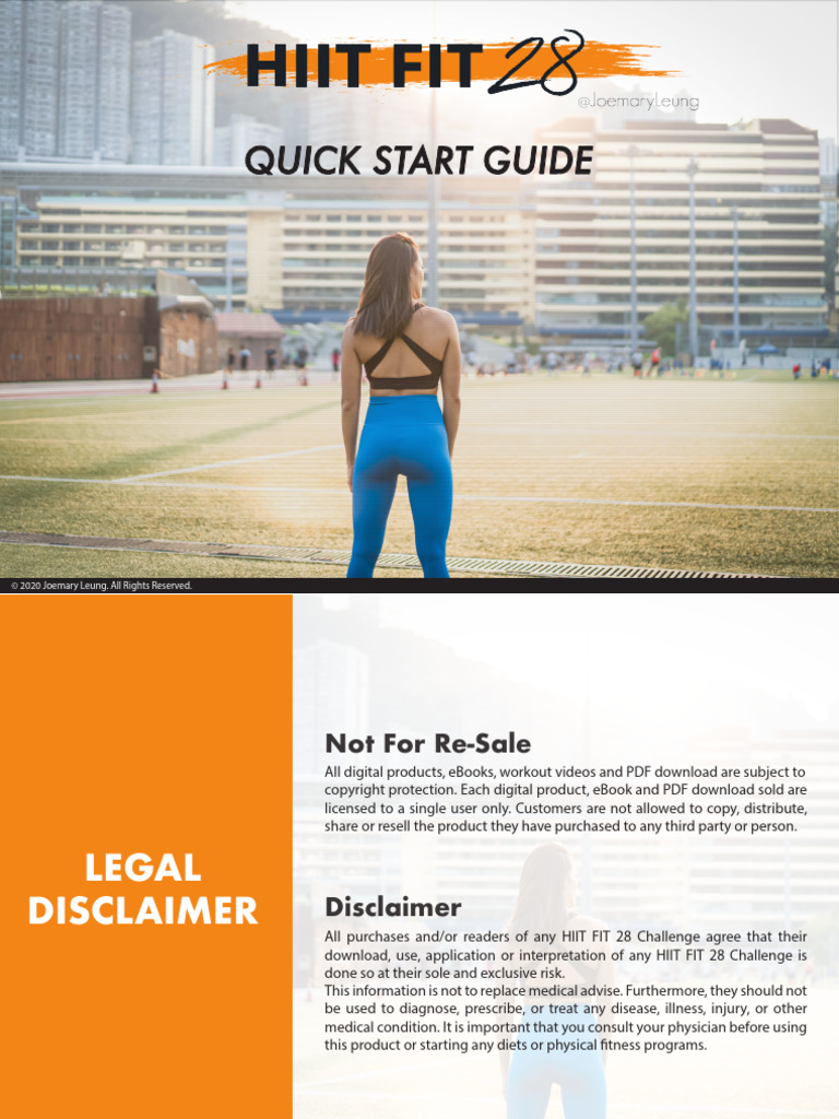 Hiit Fit 28 | PDF | High Intensity Interval Training | Physical Fitness
