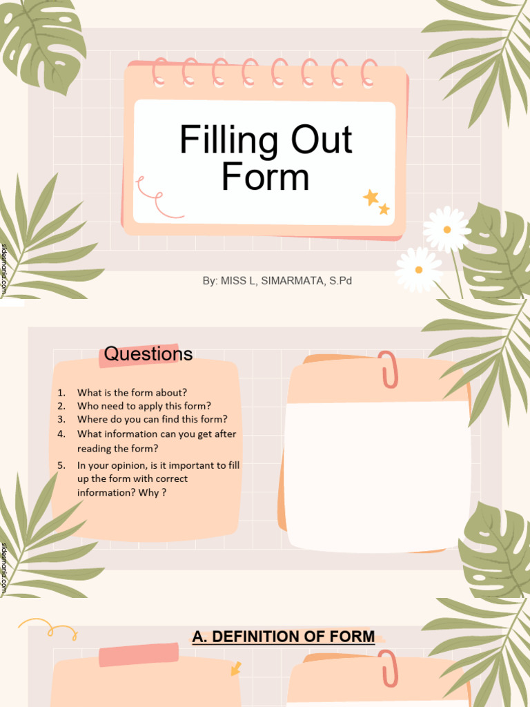 Understanding Different Types of Forms | PDF | Payments | Banking