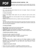 Workshop Report Template Guide | PDF