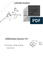 Cartesian, Cylindrical & Spherical Coordinate Systems