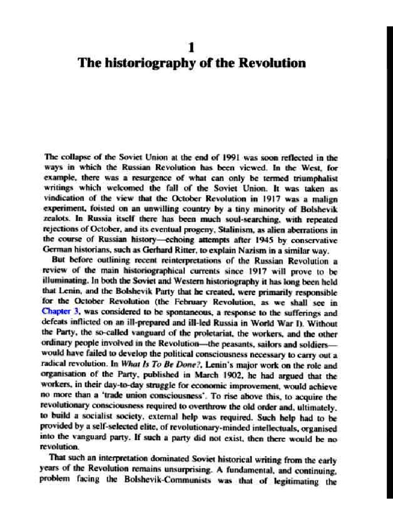 Russian Revolution Historiography | PDF