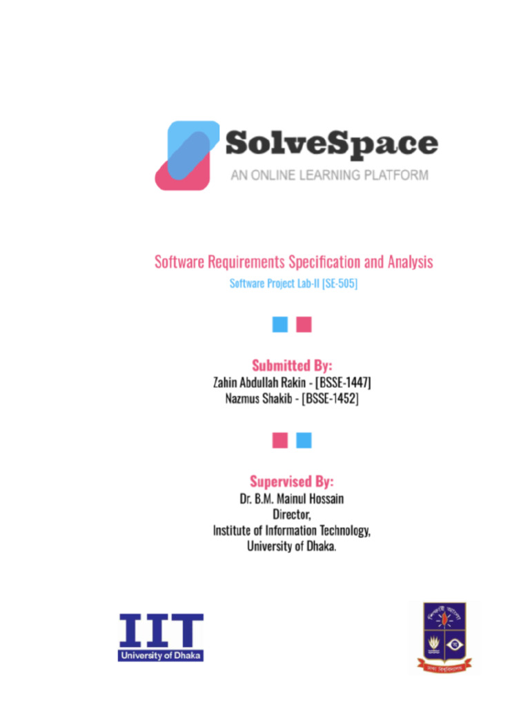 SRS SPL2 An Education Platform | PDF | Login | Use Case