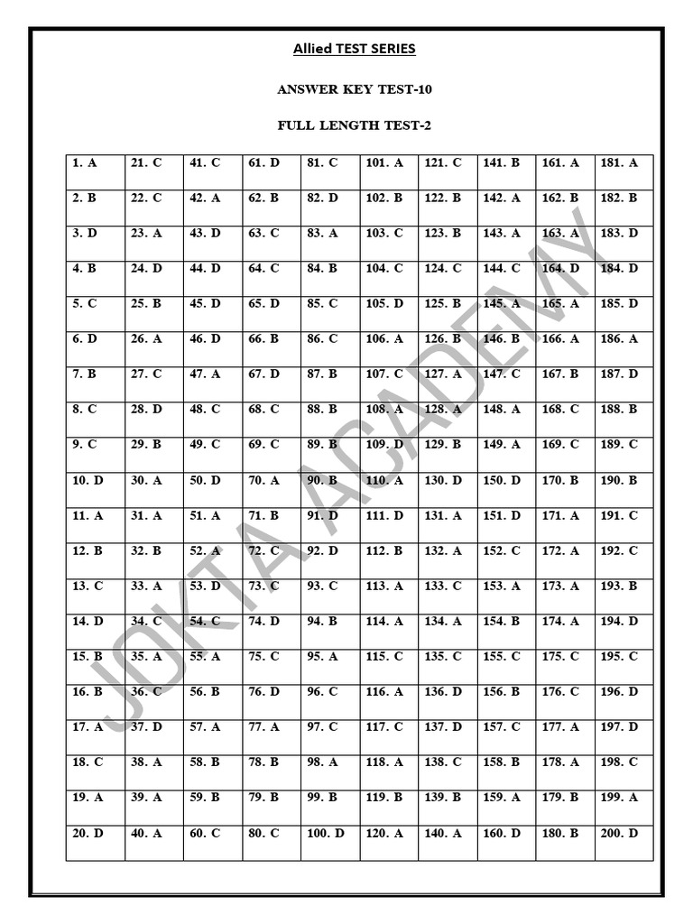 Test-10 FLT-2 | PDF | Oceans | Tide