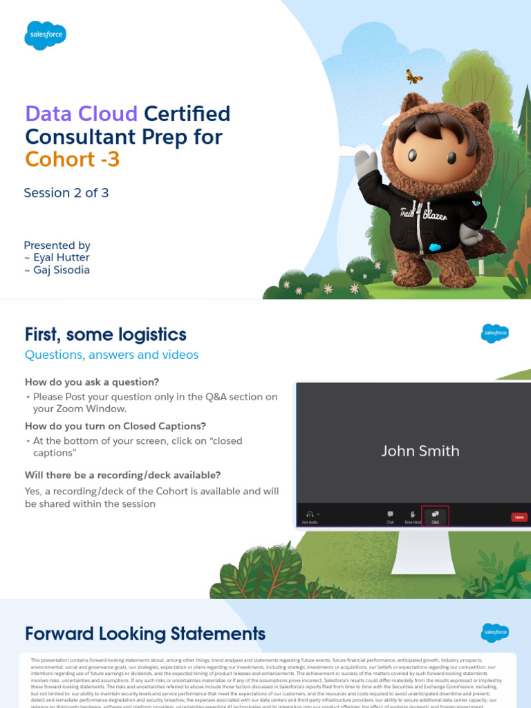 Data Cloud Consultant Prep Session 2 | PDF | Cloud Computing | Taxes