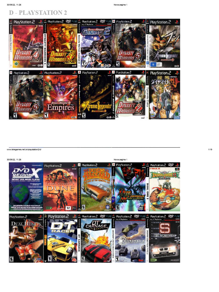 D - Playstation 2 | PDF