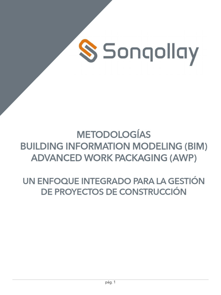 Metodología AWP en Proyectos de Construcción | PDF | Software | Logística