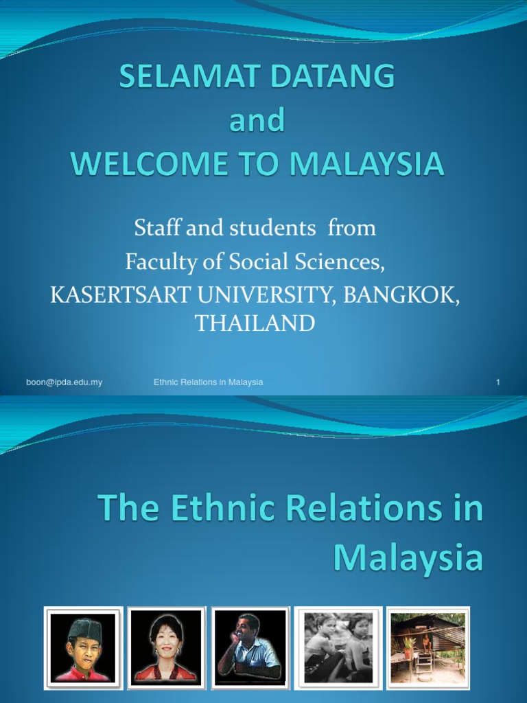 Understanding Ethnic Relations in Malaysia | PDF | Malaysia | Ethnic Groups