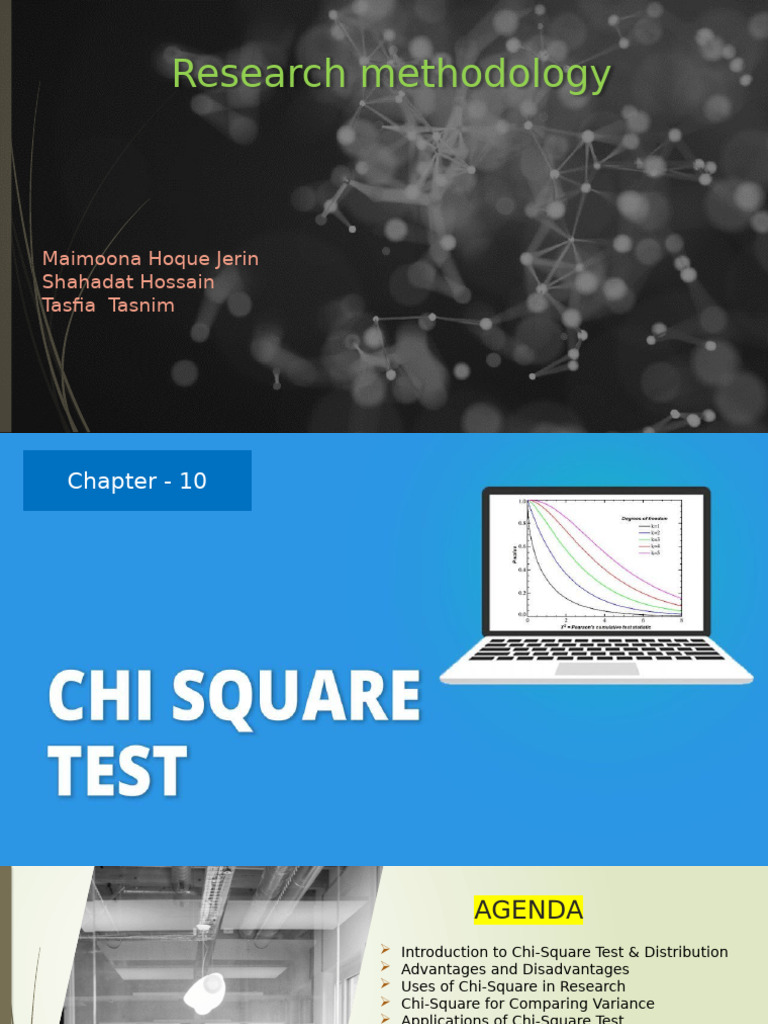 Chi-Square Test: Methods & Applications | PDF | Chi Squared Test | Variance