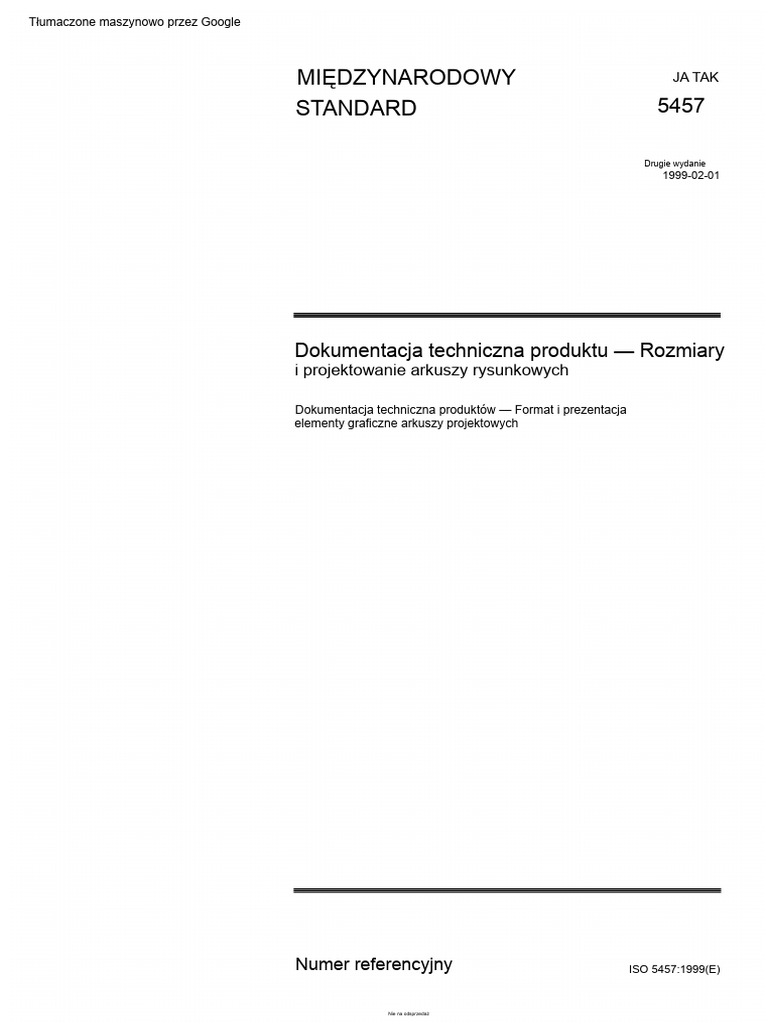 ISO5457 | PDF