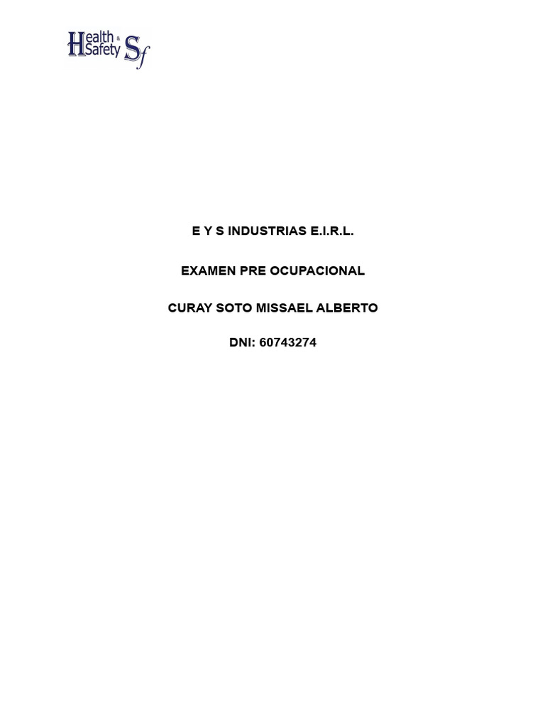 Curay Soto Missael Alberto | PDF | Especialidades Medicas | Medicina