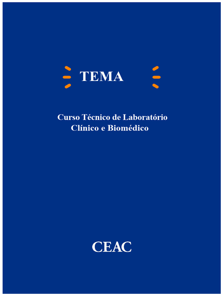 Curso Técnico em Laboratório Clínico | PDF | Bioquímica | Química