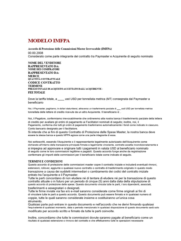 Modulo Imfpa | PDF