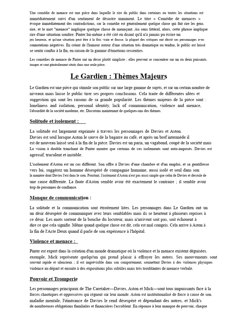 Analyse des thèmes dans 