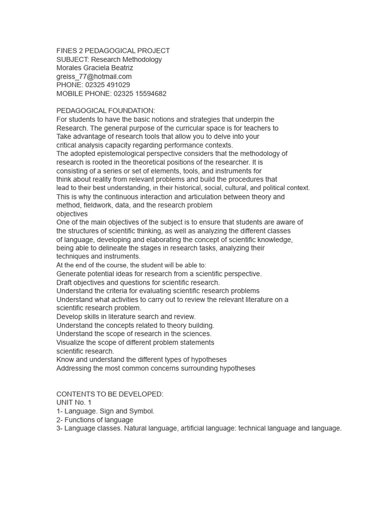 Research Methodology in Education | PDF | Theory | Knowledge