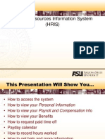 Human Resources Information System (HRIS)
