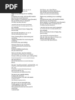We Don't Talk About Bruno Lyrics | PDF