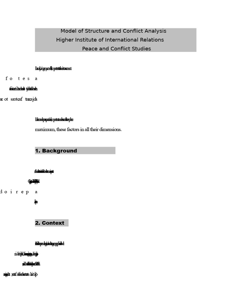 Conflict Analysis Framework Overview | PDF | Chess Openings | Chess