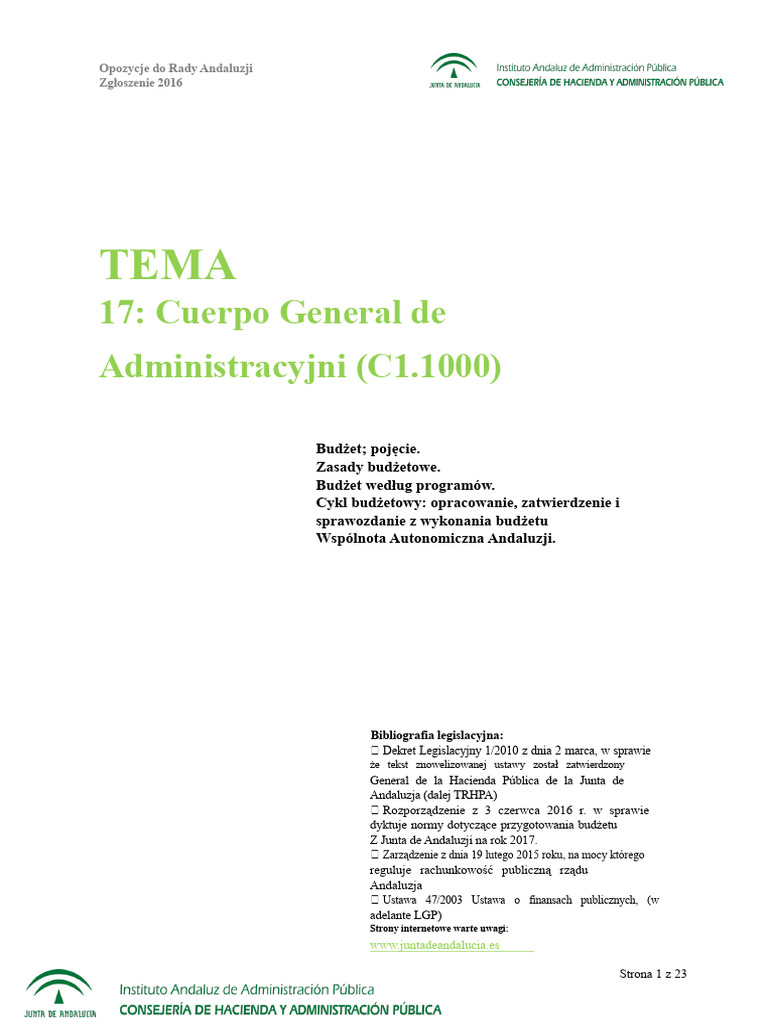 Tema 17 PDF | PDF