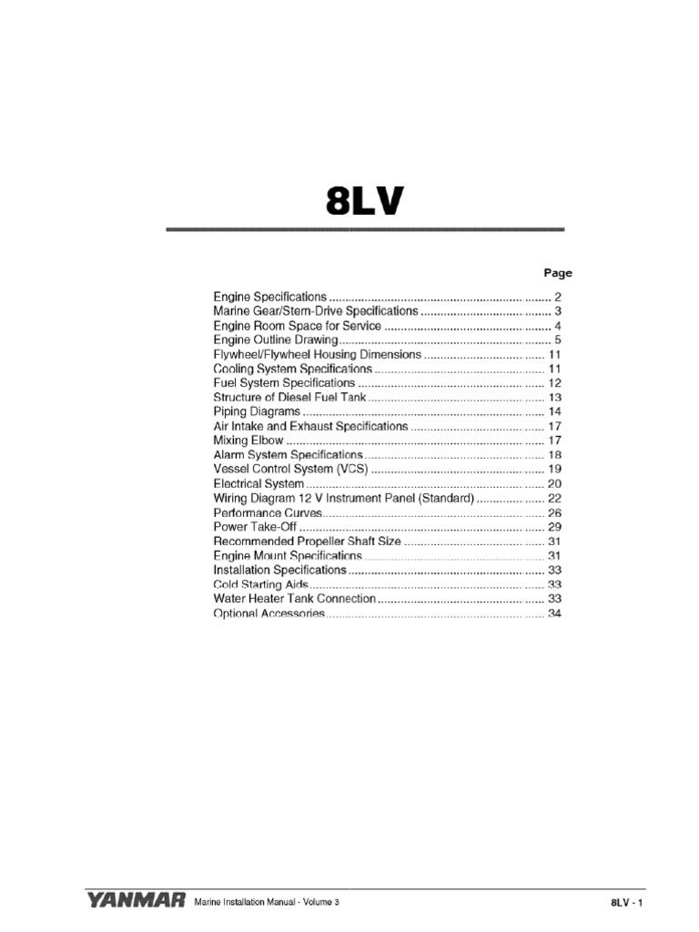 8LV Installation Information (New) 8-19 | PDF