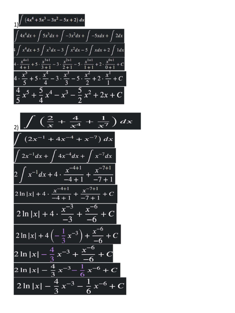 Integral e | PDF