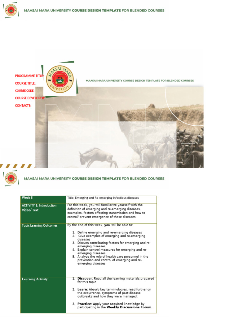Emerging Infectious Diseases Overview | PDF | Infection | Public Health