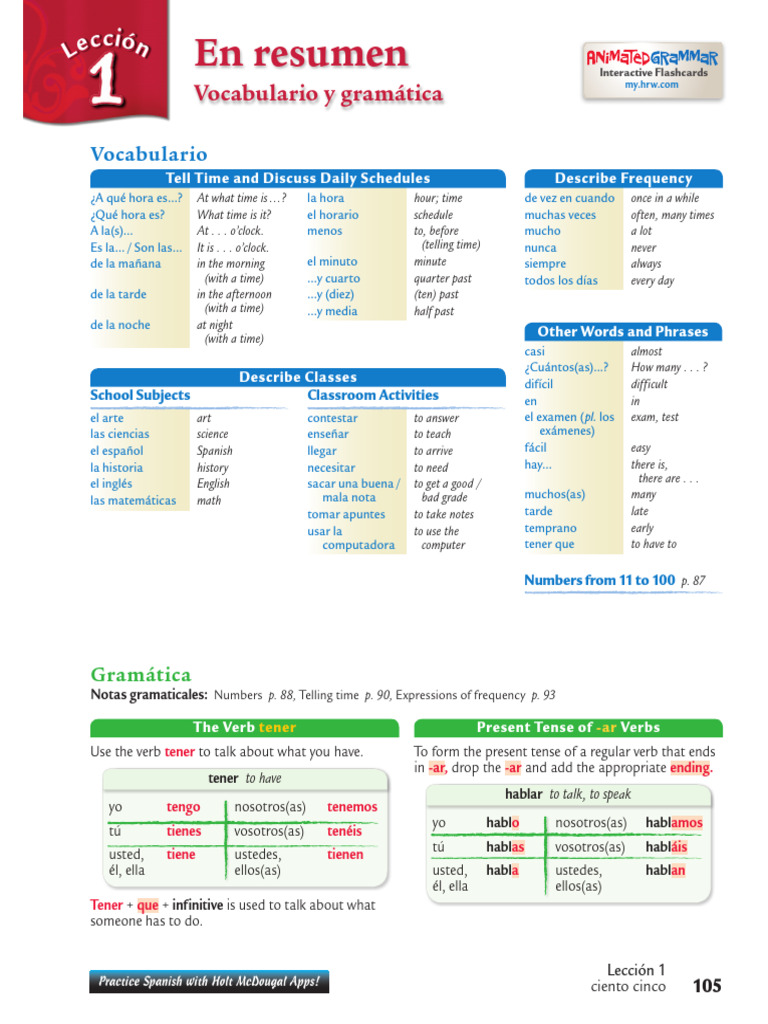 Unit 2 - Vocabulary 1 y 2 | PDF
