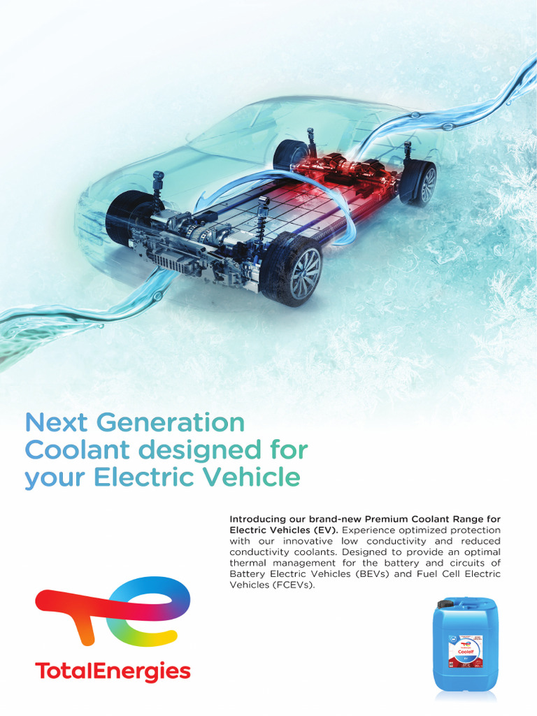 TotalEnergies EV Coolant Solutions | PDF | Electricity | Energy Technology