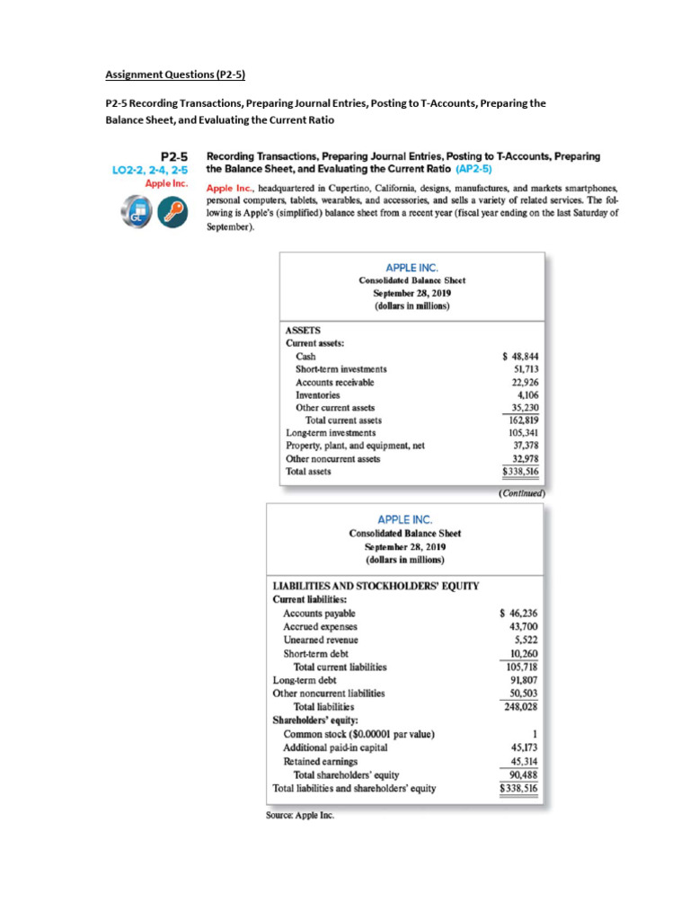 ACCT1101 Questions Chapter 02 | PDF