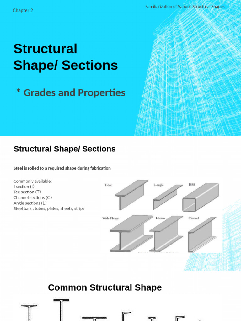 CHAPTER 1B-Sections and Properties | PDF