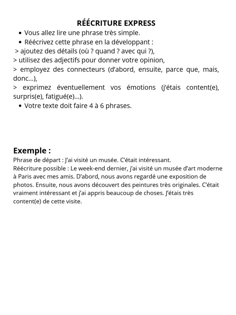 Techniques de réécriture créative | PDF