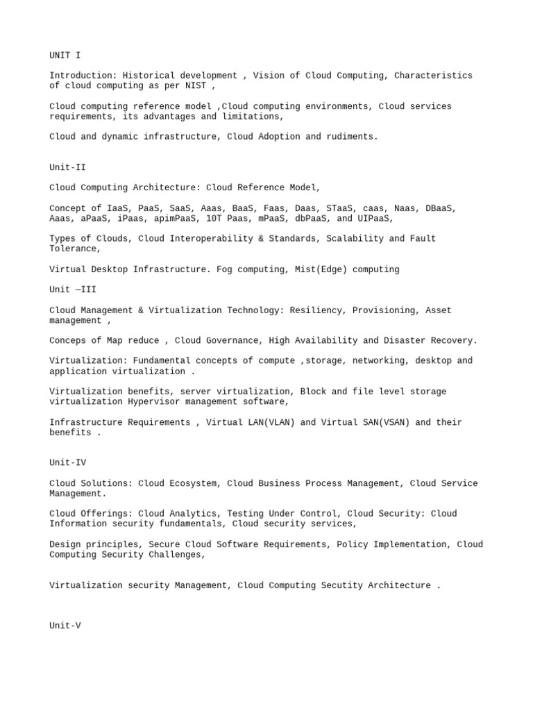 Cloud Computing | PDF