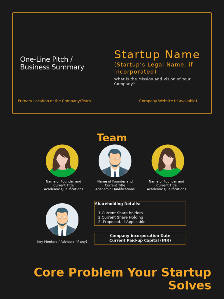 Annaincubator Pitch Deck | PDF | Startup Company | Small Business ...