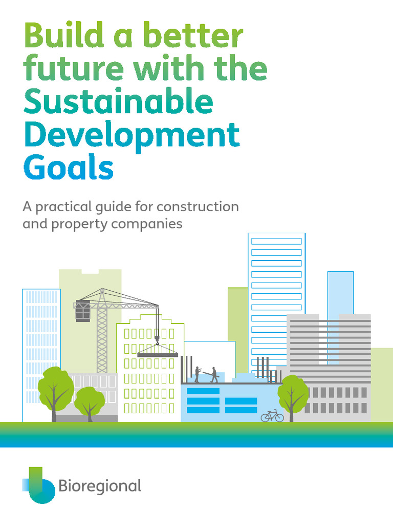 Sustainable Development Goals for Construction | PDF | Sustainability ...