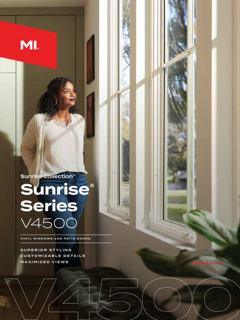 Sunrise® Series V4500 Windows Overview | PDF | Window | Materials