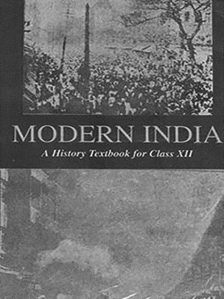 Modern India Bipan Chandra | PDF