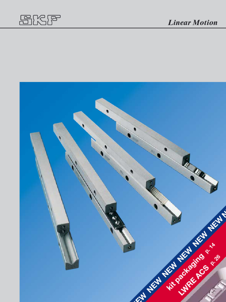 SKF Precision Rail Guides Overview | PDF | Engineering Tolerance ...
