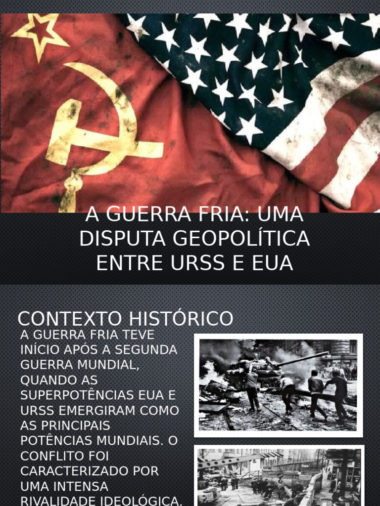 A Guerra Fria | PDF | Guerra Fria | União Soviética