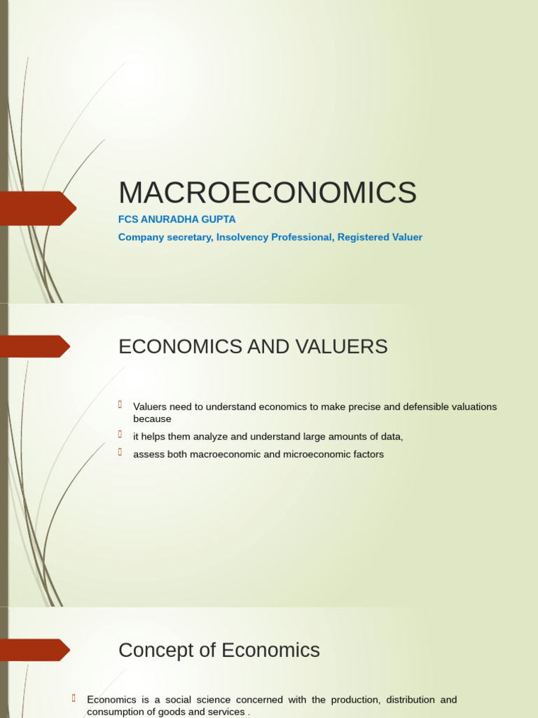 Understanding Macroeconomics Concepts | PDF | Inflation | Fiscal Policy