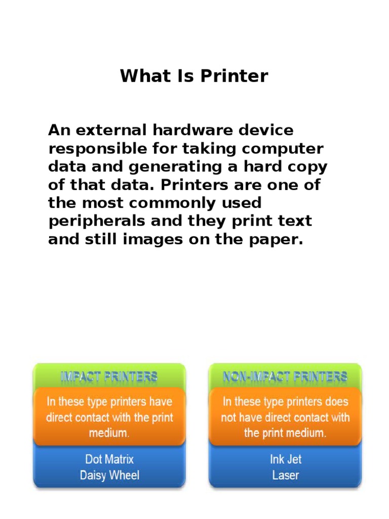 Printers | PDF | Printer (Computing) | Office Equipment