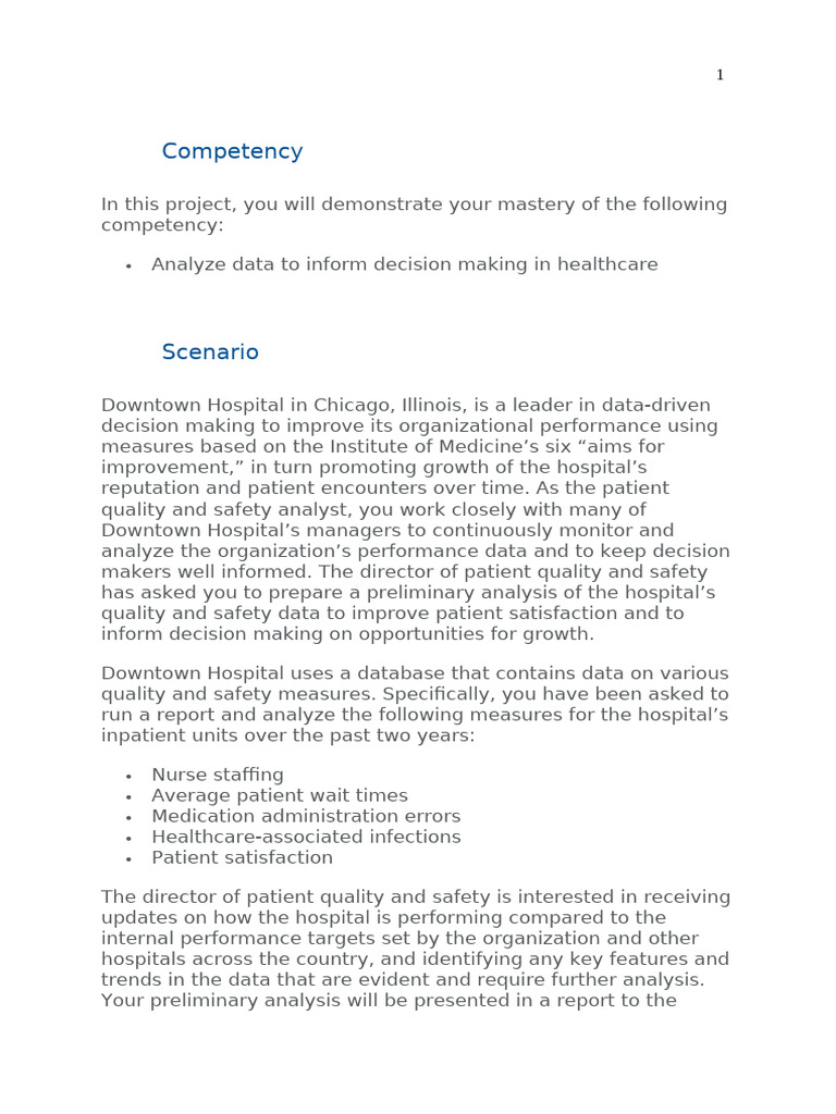 Healthcare Data Analysis for Patient Safety | PDF | Hospital | Outlier